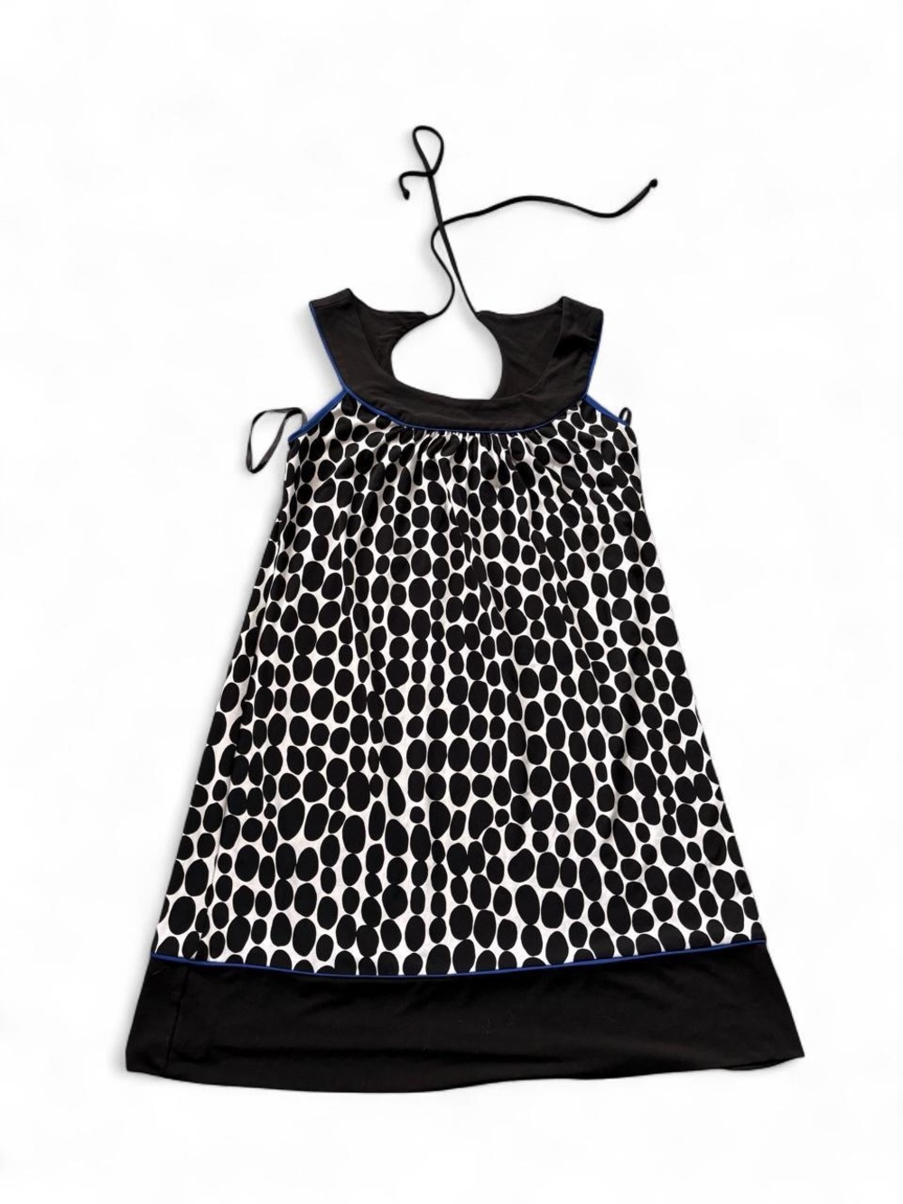 Black & White Polka Dot babydoll dress